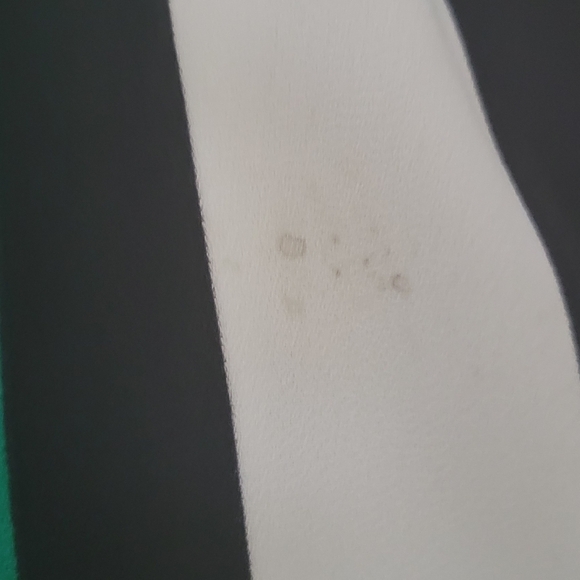 Express Sleeveless V Neck Multi Color Vertical Stripe Bow Tie Boho Jumpsuit - Picture 10 of 11